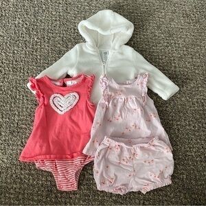 6-9 month baby girl clothes bundle